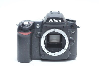 Nikon D80 DX-Format CMOS Digital SLR Camera*FOR PARTS NOT WORKING* 