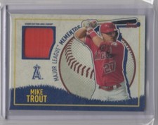 2020 Topps Opening Day MIKE TROUT Mementos Relic Stadium Seat Angels SSP