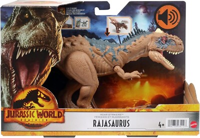 Jurassic World HDX35 -  Ein neues Zeitalter  Roar Strikers Rajasaurus bewegliche