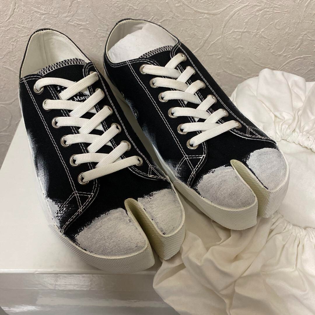 靴 Maison Margiela Tabi 42 Maison Margiela Tabi Low cut Sneakers Shoes 42 Red x Black