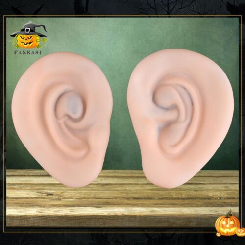 2Pcs/Pair Halloween Fake Giant Jumbo Big Round Ears Party Props Cosplay Costume - Picture 8 of 10