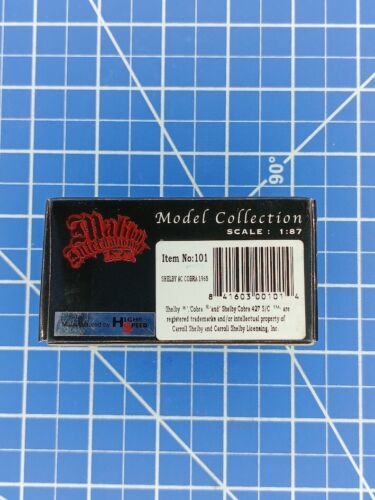 1:87 Shelby AC Cobra 1965 Red Malibu International Model Car High Speed NEW - Picture 7 of 8
