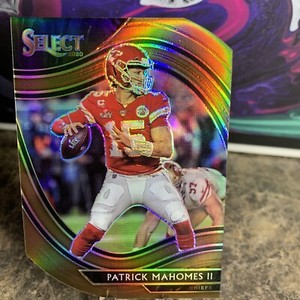 2020 Select Patrick Mahomes Copper Die Cut /355 Field Level Panini football card