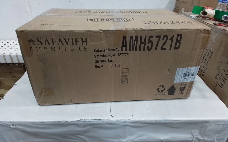 Safavieh ODESSA BOOKCASE, Reduced Price 2172745154 AMH5721B - Image 4 of 4