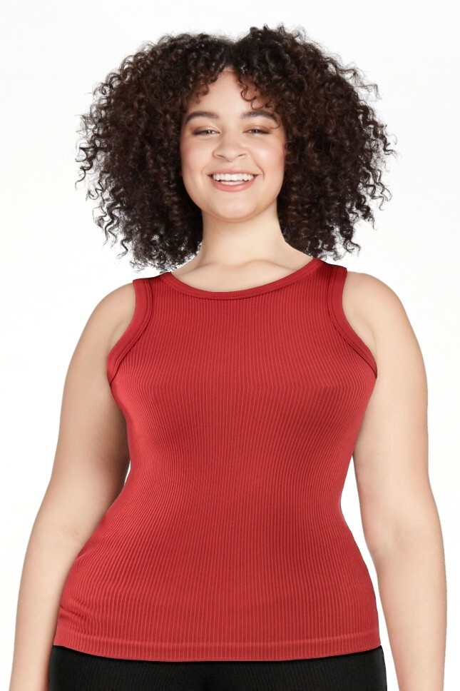 売れ筋商品|||リップカール カットソー トップス レディース Juniors' Cala Mayor Camisole Red No Boundaries Juniors Seamless High Neck Tank Top, Red Size