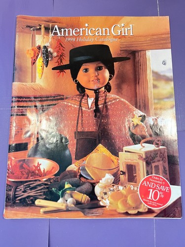 American Girl Holiday 1998 Geschenkkatalog Josefina Puppenhülle