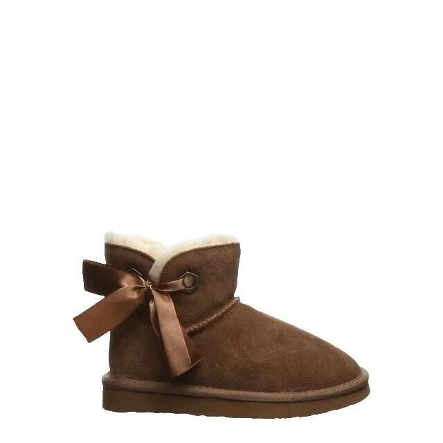 Brown Suede Upper Shoes for Girls