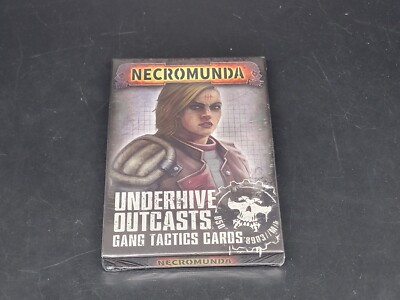 Games Workshop Necromunda Underhive Outcasts Tactics Cards New