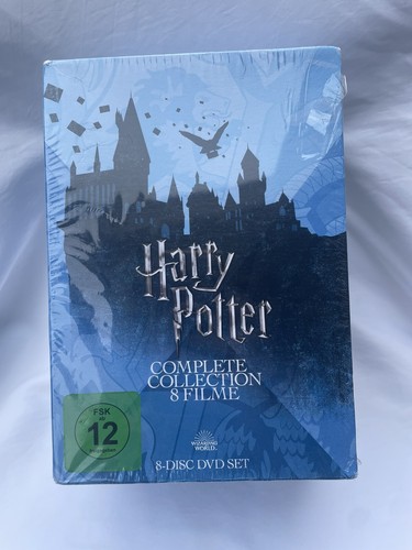 Harry Potter The Complete DVD Collection 1-8 German Language Version Sealed