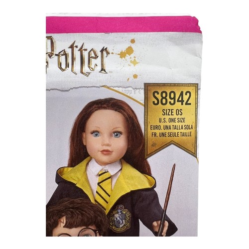 Pattern Harry Potter Outfits 18" Dolls Robe Shirt Sweater Pants Simplicity S8942 - Picture 3 of 3