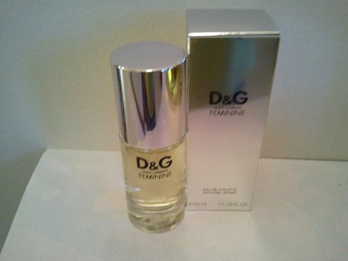 DOLCE & GABBANA D & G FEMININE EDT SPRAY 50ML WOMEN PERFUME FRAGRANCE DISCONTINU - Picture 5 of 5