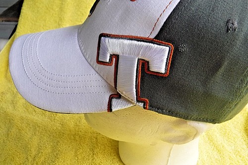 ÚNICO, NUEVO! ¡GORRA/SOMBRERO BORDADO TEXAS LONGHORNS NCAA! Talla ¡ESTIRAMIENTO MEDIO/GRANDE! - Imagen 7 de 14