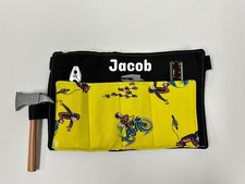 Personalized Kids Curious George Tool belt With Tools
