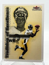 Plaxico Burress 2000 Fleer Tradition Tradition of Excellence #18 TE - Steelers