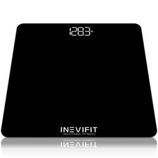 BATHROOM SCALE, Highly Accurate Digital Bathroom Body Scale, Measures Weight ...