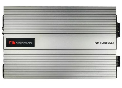 Nakamichi Class-D Mono-Block Power Amp 1,000 W Amplifier & Bass knob NKTD1000.1