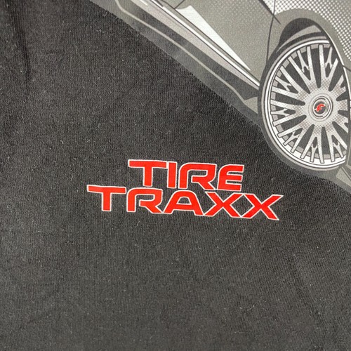 Forgiato Wheels Tire Traxx 2 Sided T Shirt Black Medium Drip Logo Streetwear - Picture 11 of 13