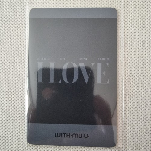 (G) I-DLE OFFIZIELLES 5. MINI-ALBUM [ICH LIEBE] WITHMU U LUCKYDRAW FOTOKARTE & POLAROID - Bild 33 von 41