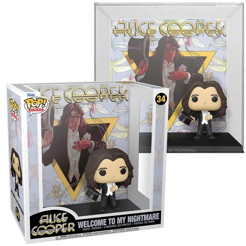 Alice Cooper 2022 Handpicked Funko Welcome To My Nightmare Pop! Albums #34
