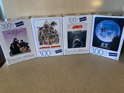 Blockbuster Movie Poster 300pc Puzzles Jaws, E.T., Animal House, Breakfast Club