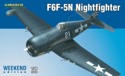 Eduard 84133 Grumman F6F-5N Hellcat Nightfighter Weekend Edition Maßstab 1:48