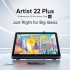 XPPen Graphic Tablet Artist 22 Plus 21.5-inch Fully-Lamintaed Drawing disply