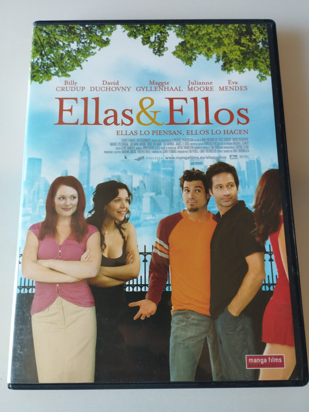 They & They David Duchovny Julianne Moore - DVD Region 2 Spanish English Am