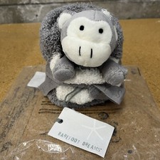 Barefoot Dreams CozyChic Pocket Buddie- Dove Gray- Monkey, O/S