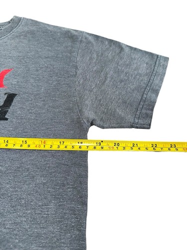 Vintage 90s Hurley International Boys T Shirt Grey Faded Skater Youth Size L - Picture 5 of 10