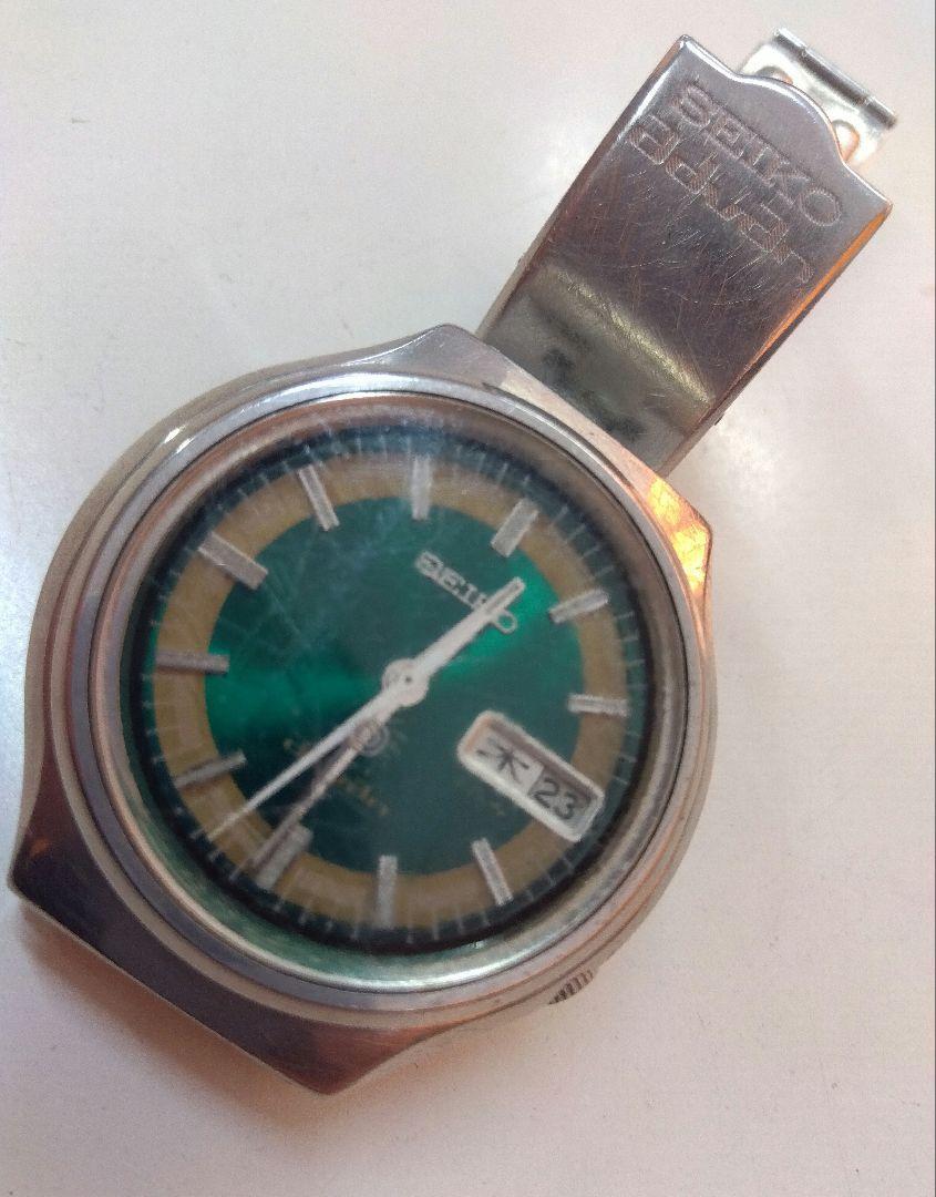 SEIKO advan アドバン　グリーン　緑　7019-7250 カットガラス Seiko 5 SEIKO advan 【セイコー アドバン】7019-7250