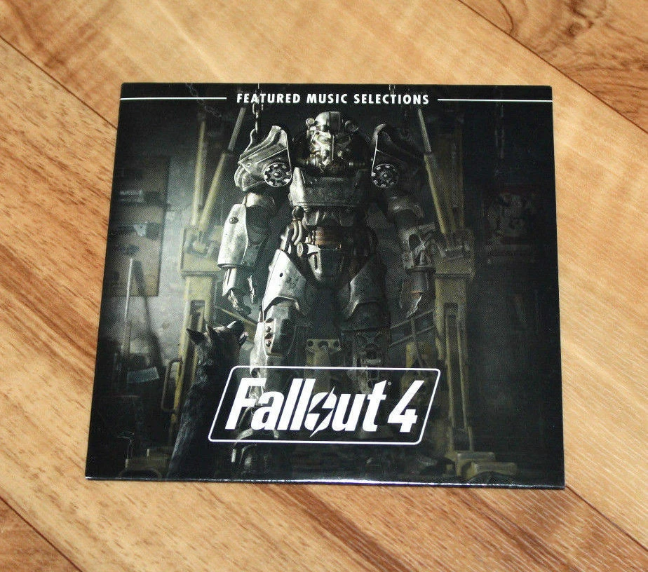 Fallout 4 Fallout 76 特色音乐精选配乐 罕见 CD PS4 Xbox One — 第 4/4 张图片