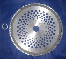 1x CARBIDE Tip 9" Brush Cutter Trimmer Blade 100 T w/ 1" or 20m
