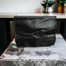 Modella Large Hanging 3 Compartment Toiletry Cosmetic Organizer Travel Bag Black