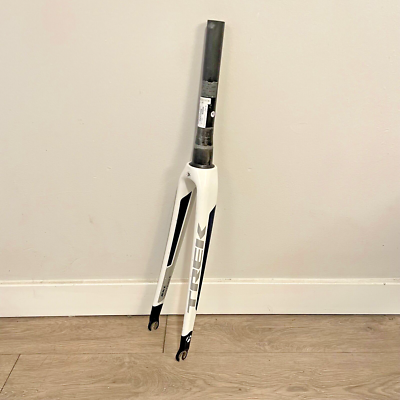 TREK Bontrager RXL Blue White Carbon Rim Fork 45mm Rake Tapered