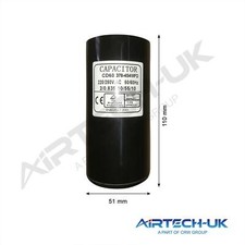 Electric Motor Start Capacitor 50uf to 400uf 220-250v starting capacitors