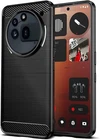 For NOTHING PHONE 3A PRO CARBON FIBER CASE SHOCKPROOF HEAVY DUTY BACK COVER