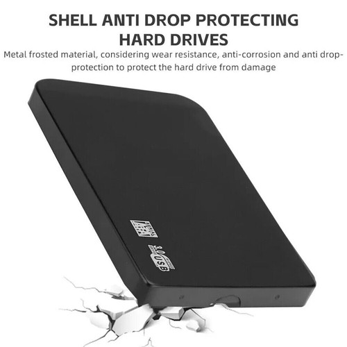 Speedy Portable USB 3.0 External Hard Drive Expansion HDD 4TB 2TB 2.5" 1TB - Picture 7 of 16