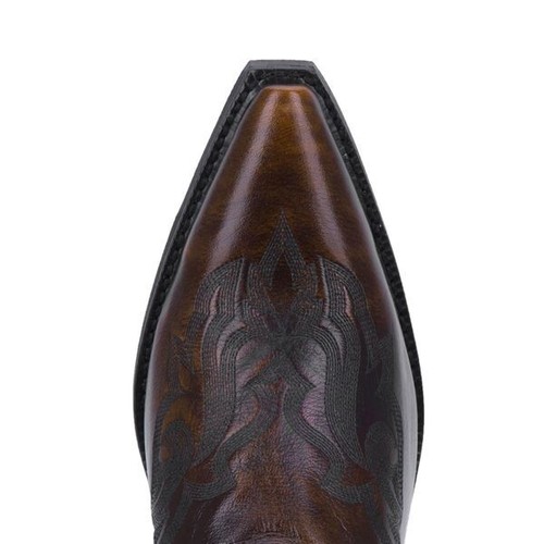 Botas de Vaquero LAREDO 13D Para Hombre Marrón Halcón Punta Cortada Occidental 6862 - Imagen 7 de 9