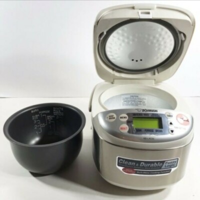 Zojirushi NS-LAC05XA Micom 3-Cup Rice Cooker and Warmer | eBay