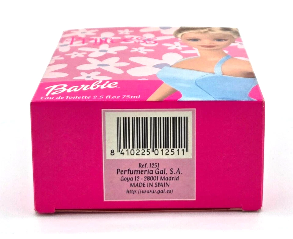 DE COLECCIÓN Barbie Princesa para Niñas 2.5 OZ EDT Spray NUEVO 100% AUTÉNTICO RARO Foto 4 de 4