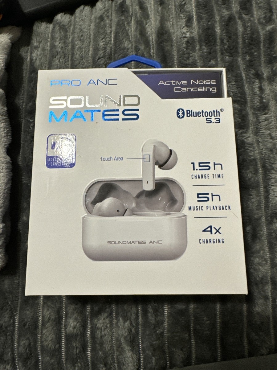 BRAND NEW* Tzumi SoundMates Pro ANC Bluetooth Wireless