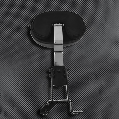 Adjustable Drive Backrest w/ Mounting Kit Chrome Handle Fit For Indian '14-18 - Picture 3 of 8