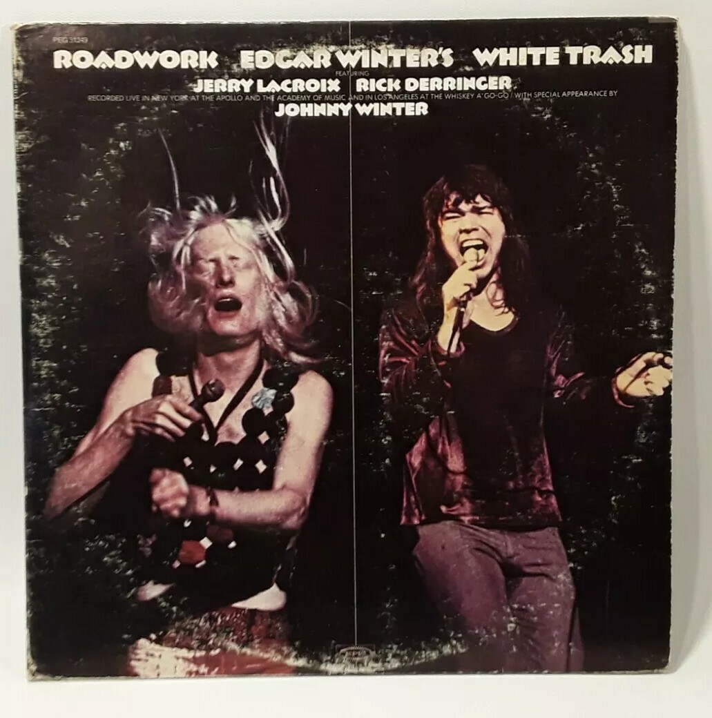 EDGAR WINTER'S WHITE TRASH - Roadwork (1972 Epic PEG 31249