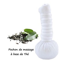 Pochon Massage ayurvedique aux plantes à base de Thé bio et naturel