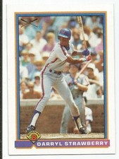 DARRYL STRAWBERRY 1991 BOWMAN SILVER SLUGGER CARD MINT CONDITION