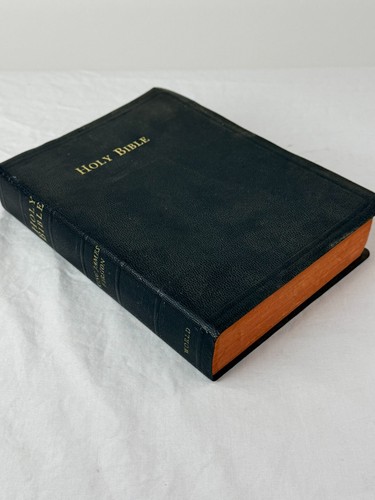 Vintage Holy Bible King James Version (KJV) Self Pronouncing - World Publishing - Foto 2 di 11