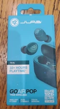 JLab - GO Air POP True Wireless In-Ear Headphones - Black "Free Shipping"