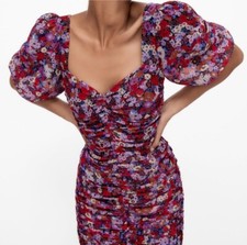 Zara Floral Dress Size Small