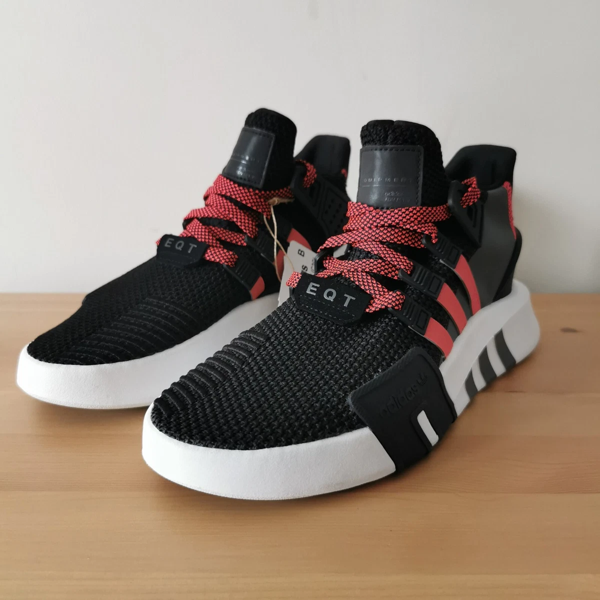 originals eqt bask adv sneakers in black