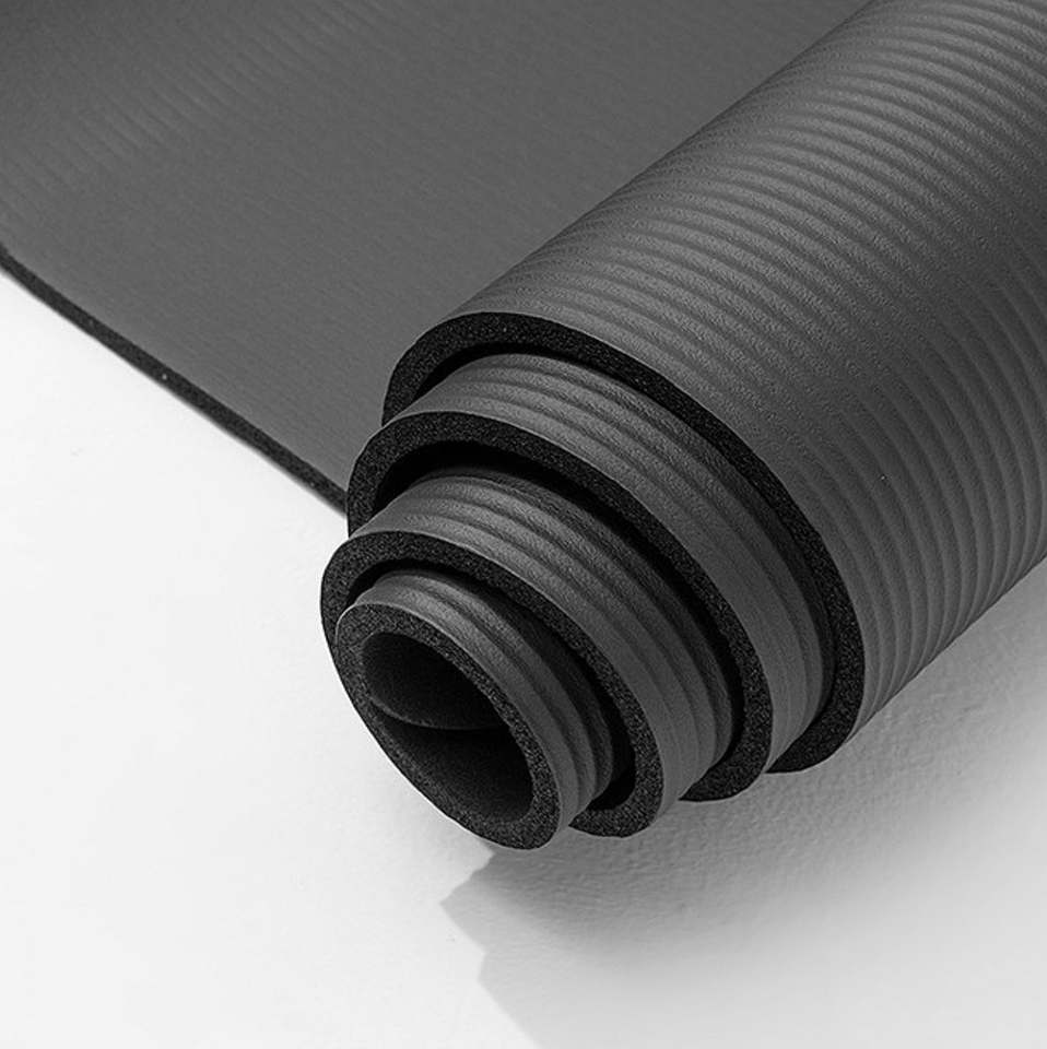 Yoga Mat 15mm Thick Gym Exercise Fitness Pilates Workout Mat NONSLIP